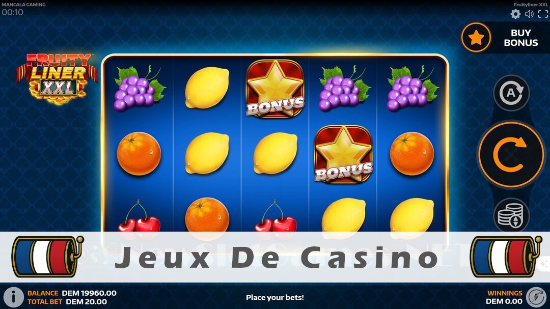 Démo de la machine à sous Fruityliner XXL Slot