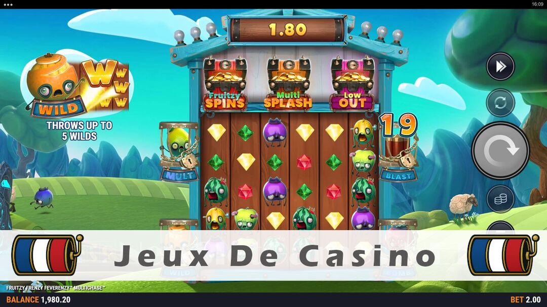 Démo de la machine à sous Fruitzy Frenzy Feverenzy MultiChase Slot