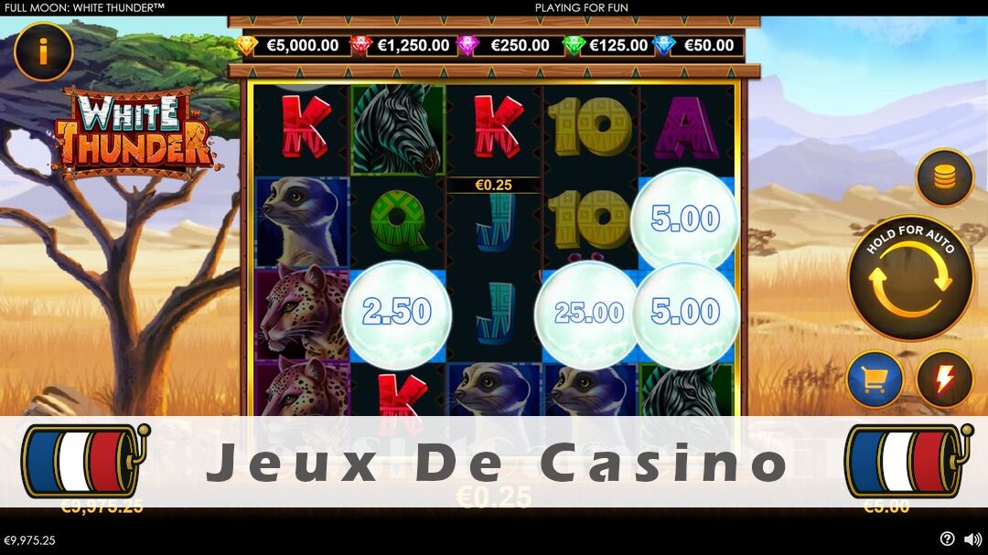 Démo de la machine à sous Full Moon White Thunder Slot