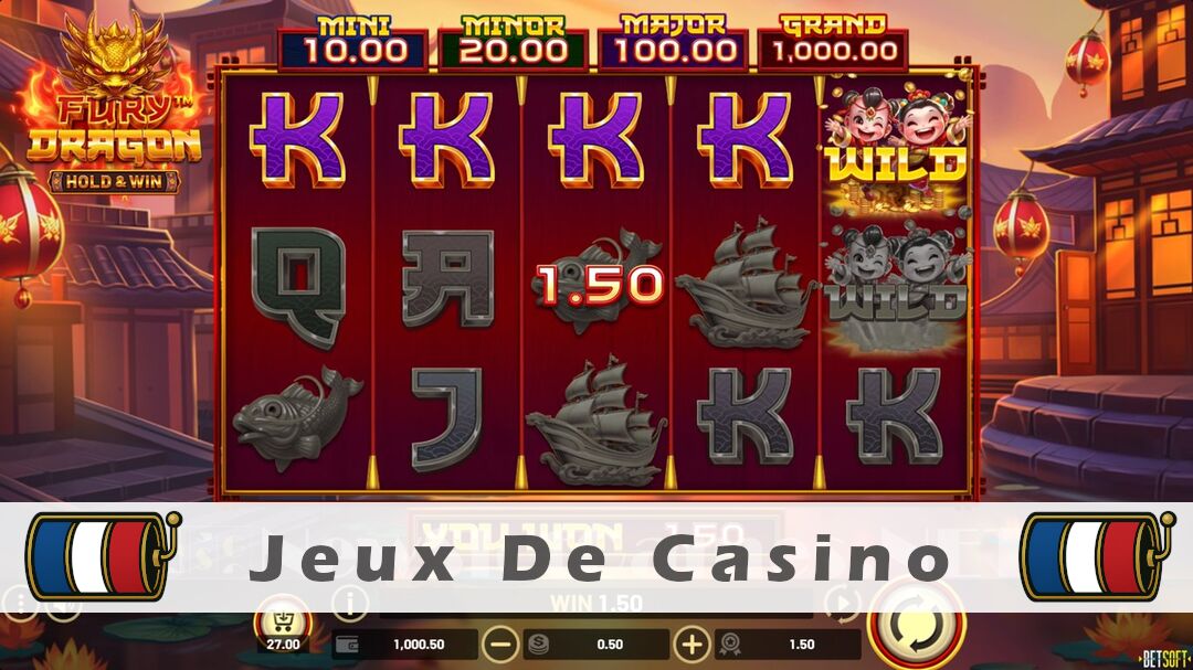 Démo de la machine à sous Fury Dragon Slot
