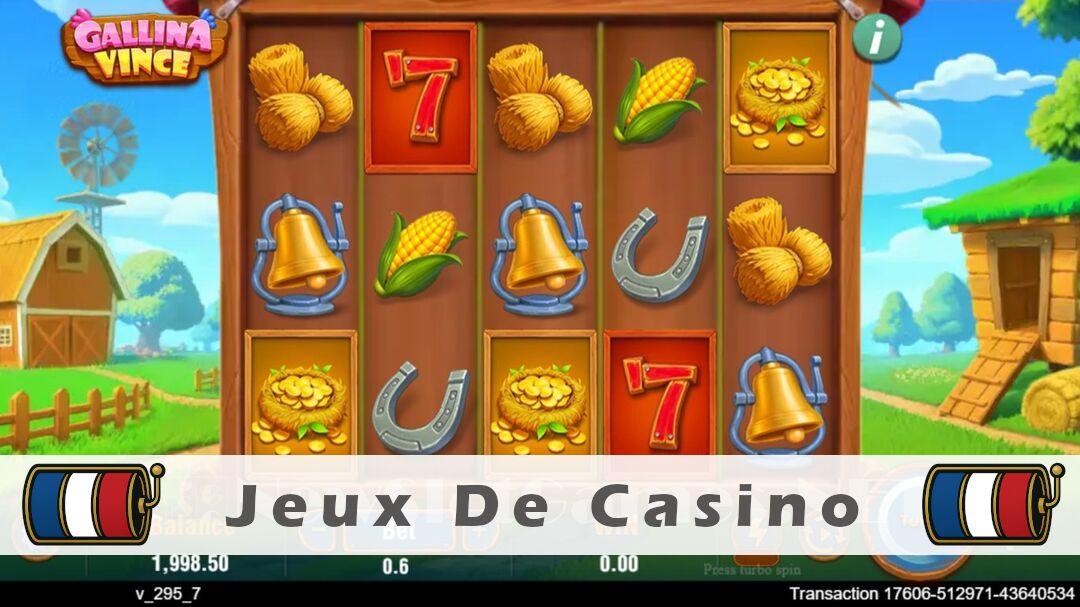 Démo de la machine à sous Gallina Vince Slot