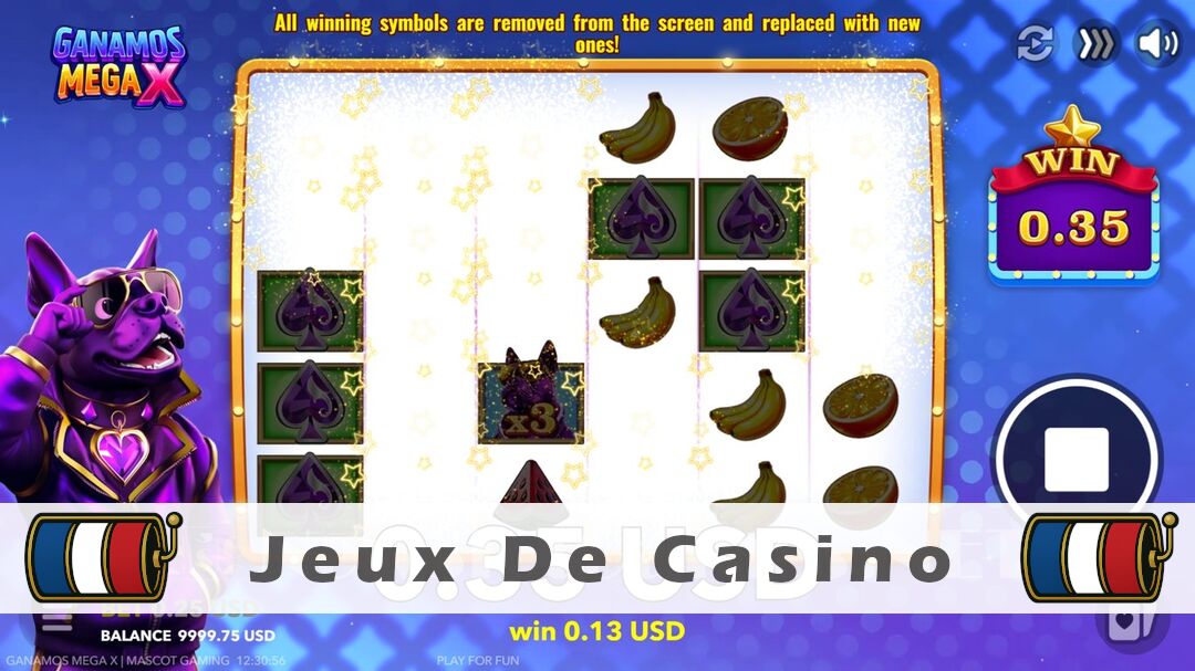 Démo de la machine à sous Ganamos Mega X Slot