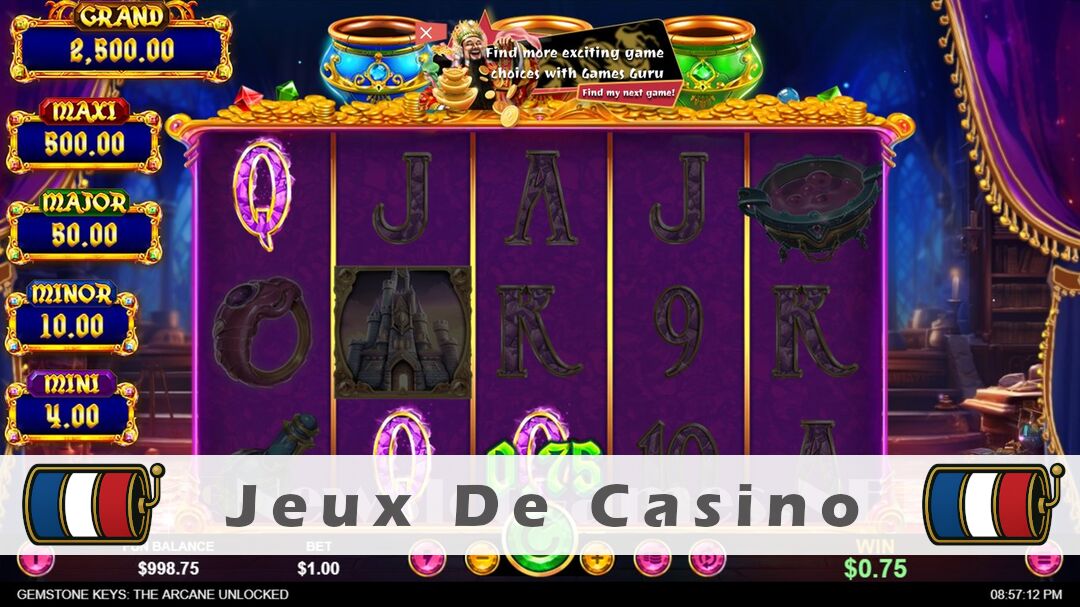 Démo de la machine à sous Gemstone Keys The Arcane Unlocked Slot