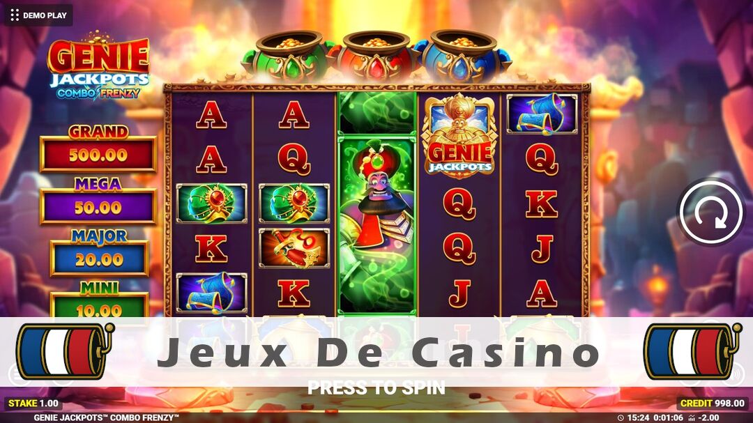 Démo de la machine à sous Genie Jackpots Combo Frenzy Slot