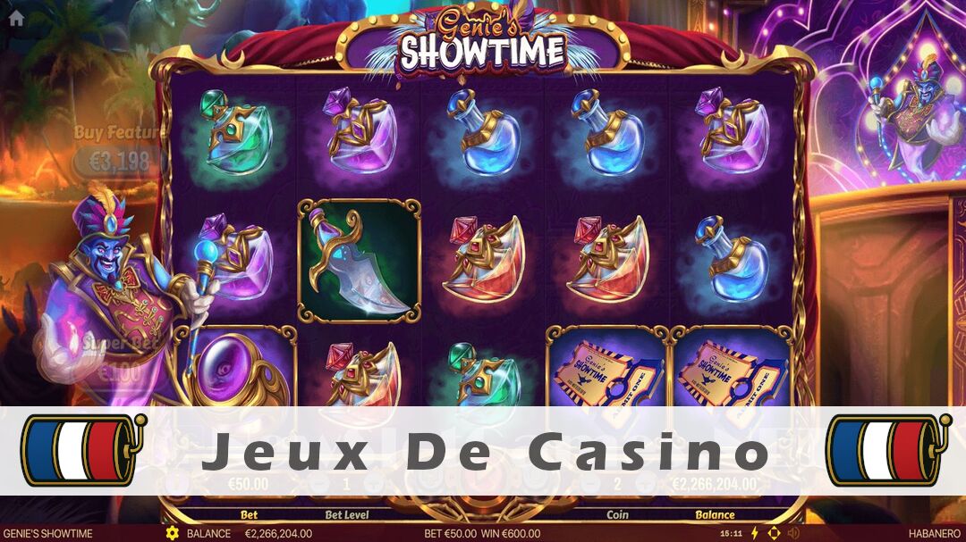 Démo de la machine à sous Genie Showtime Slot