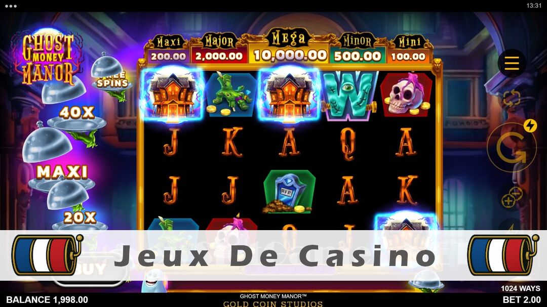 Démo de la machine à sous Ghost Money Manor Slot