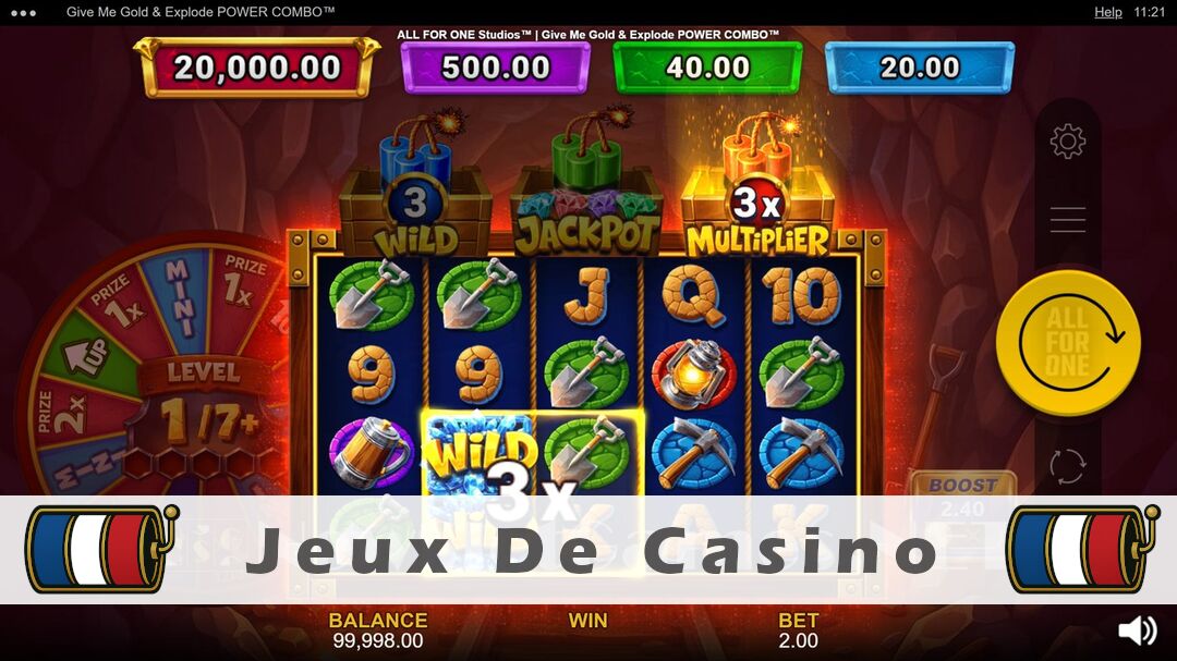 Démo de la machine à sous Give Me Gold & Explode Power Combo Slot