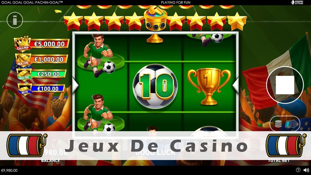 Démo de la machine à sous Goal Goal Goal Pachin-Goal Slot