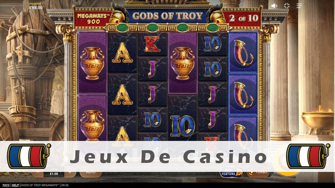 Démo de la machine à sous Gods of Troy Megaways Slot