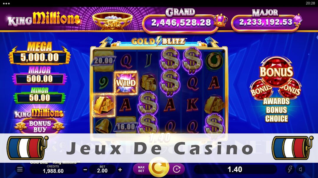 Démo de la machine à sous Gold Blitz King Millions Slot