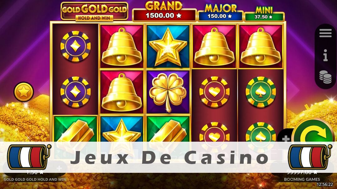 Démo de la machine à sous Gold Gold Gold Hold and Win Slot