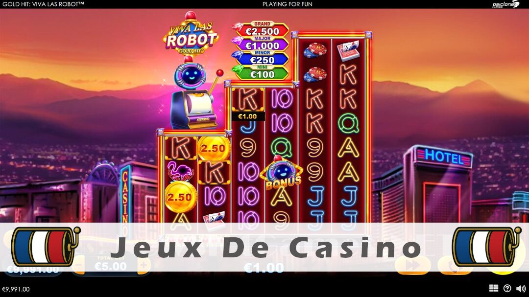 Démo de la machine à sous Gold Hit Viva Las Robot Slot
