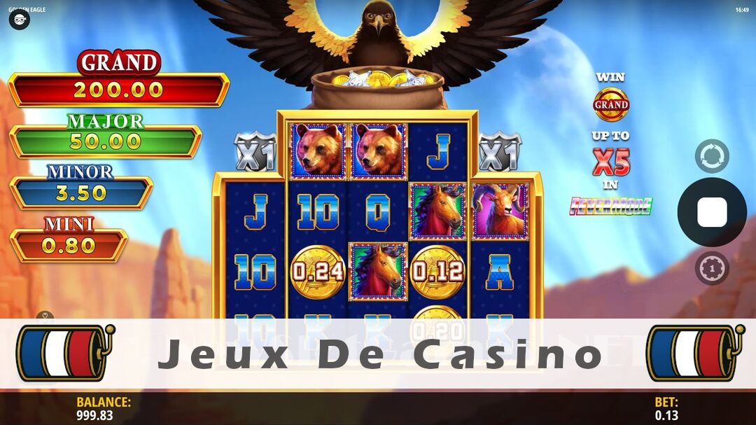 Démo de la machine à sous Golden Eagle Slot