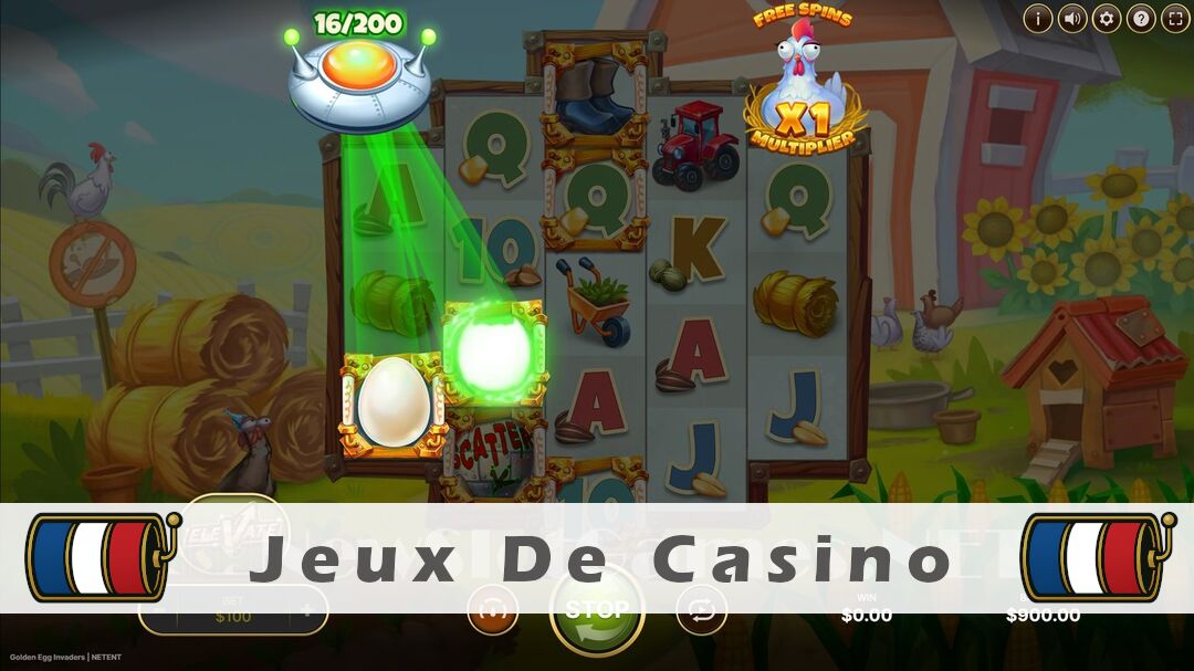Démo de la machine à sous Golden Egg Invaders Slot