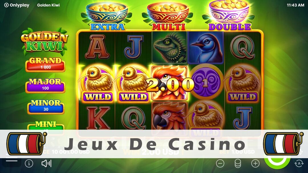 Démo de la machine à sous Golden Kiwi Slot
