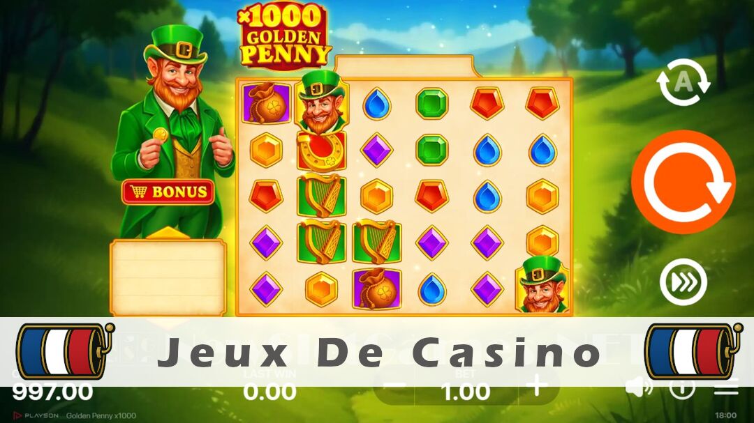 Démo de la machine à sous Golden Penny x1000 Slot