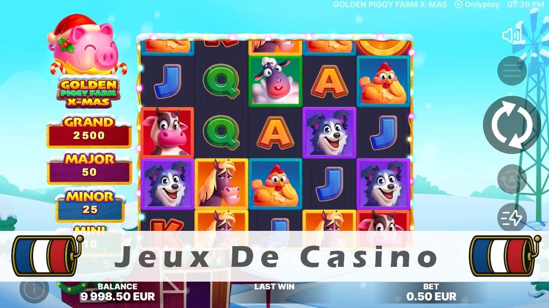 Démo de la machine à sous Golden Piggy Farm X-Mas Slot