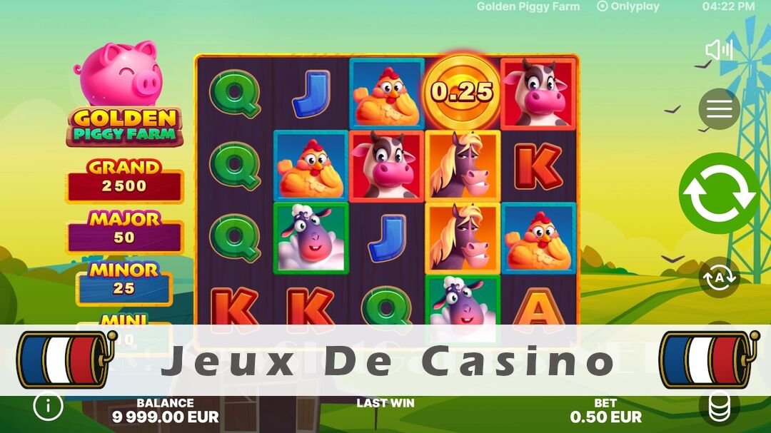Démo de la machine à sous Golden Piggy Farm Slot