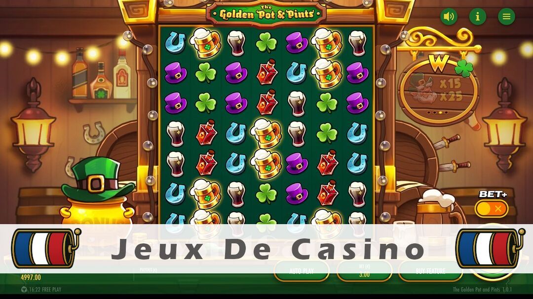 Démo de la machine à sous The Golden Pot & Pints Slot