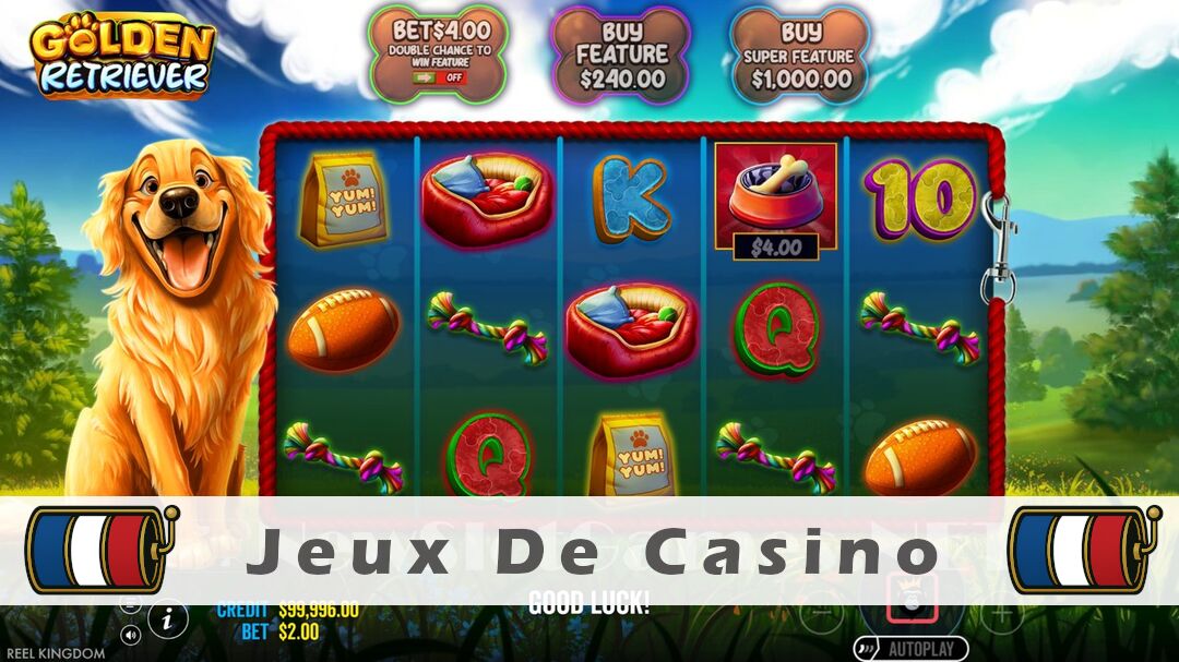 Démo de la machine à sous Golden Retriever Slot