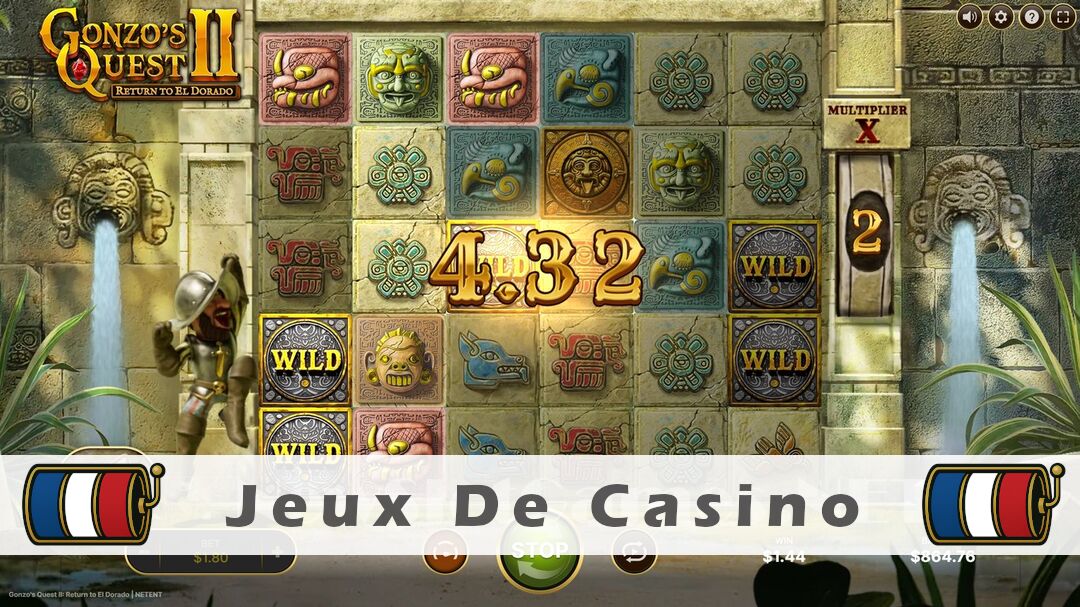 Démo de la machine à sous Gonzos Quest 2 Return to El Dorado Slot