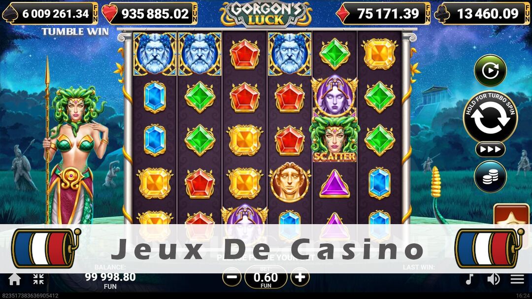 Démo de la machine à sous Gorgons Luck Slot