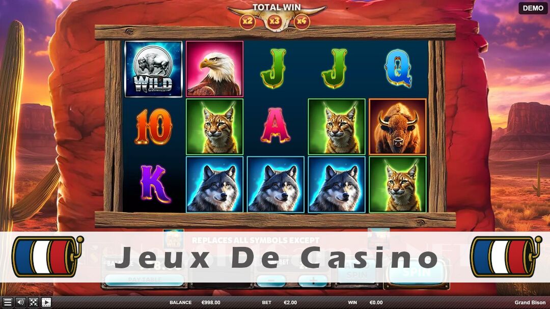 Démo de la machine à sous Grand Bison Slot