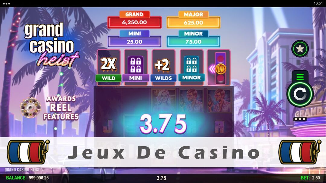 Démo de la machine à sous Grand Casino Heist Slot