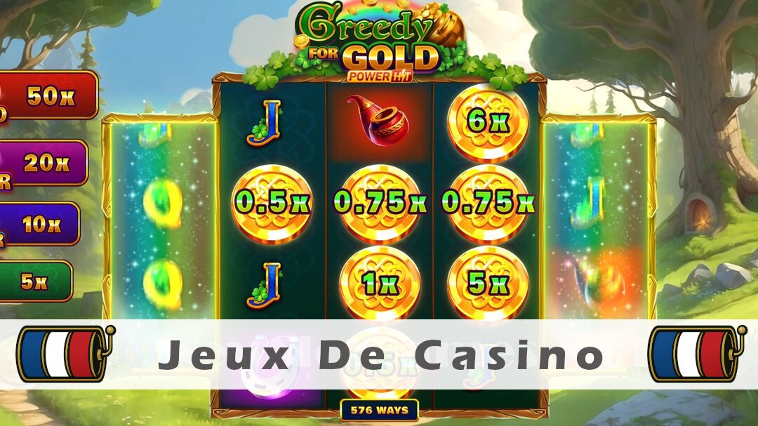 Démo de la machine à sous Greedy for Gold Power Hit Slot