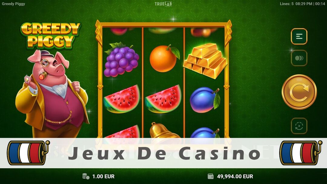 Démo de la machine à sous Greedy Piggy Slot