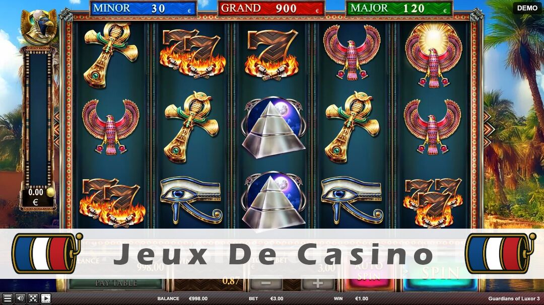 Démo de la machine à sous Guardians of Luxor 3 Slot
