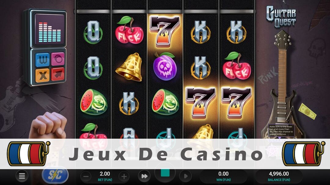 Démo de la machine à sous Guitar Quest Slot