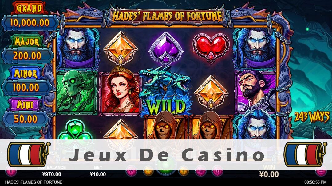 Démo de la machine à sous Hades Flames of Fortune Slot