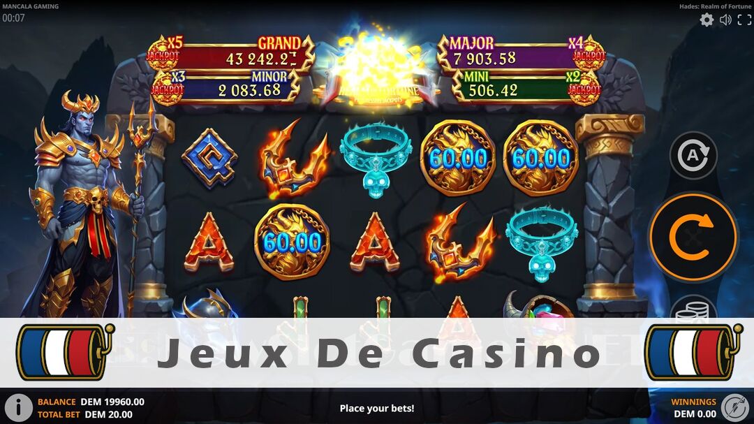 Démo de la machine à sous Hades Realm of Fortune Slot