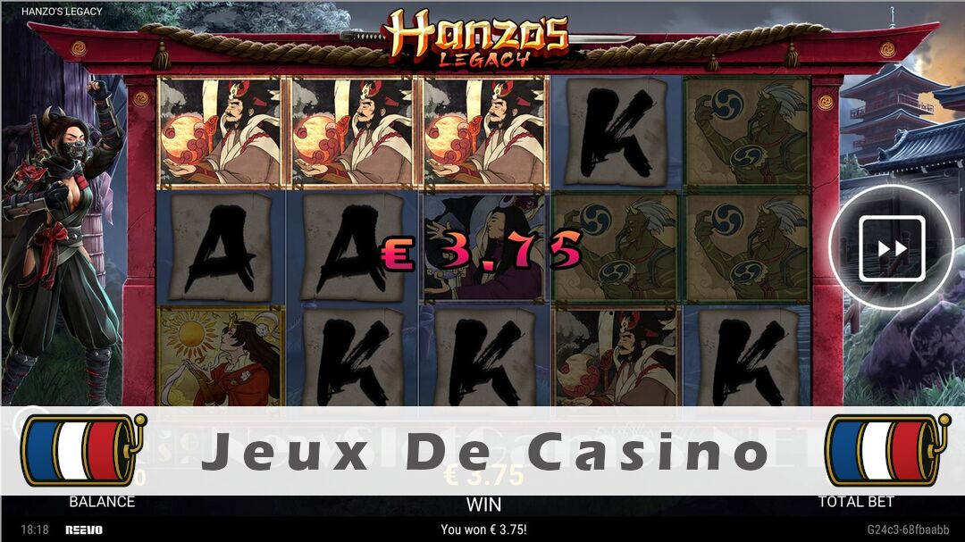 Démo de la machine à sous Hanzos Legacy Slot
