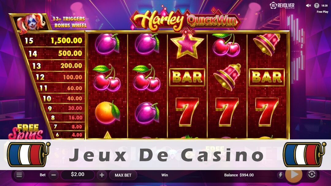 Démo de la machine à sous Harley QuickWin Slot