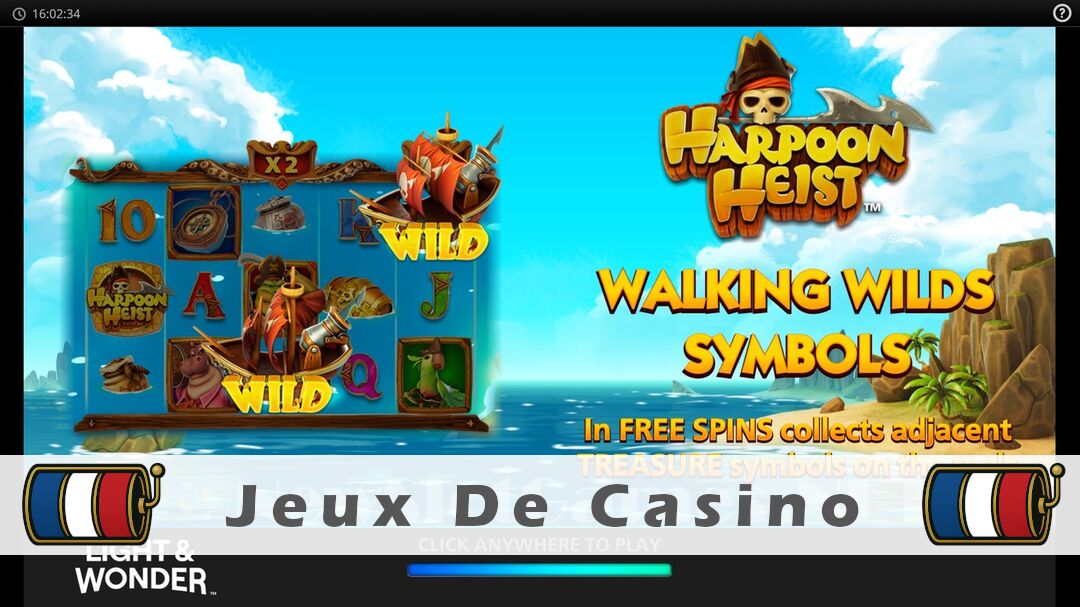 Démo de la machine à sous Harpoon Heist Slot
