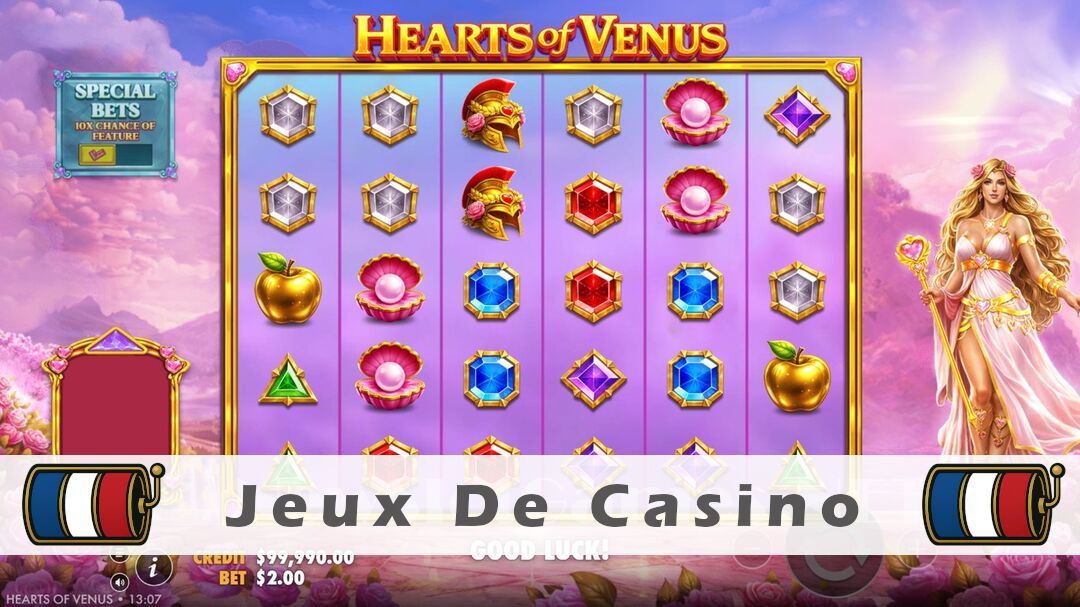 Démo de la machine à sous Hearts of Venus Slot