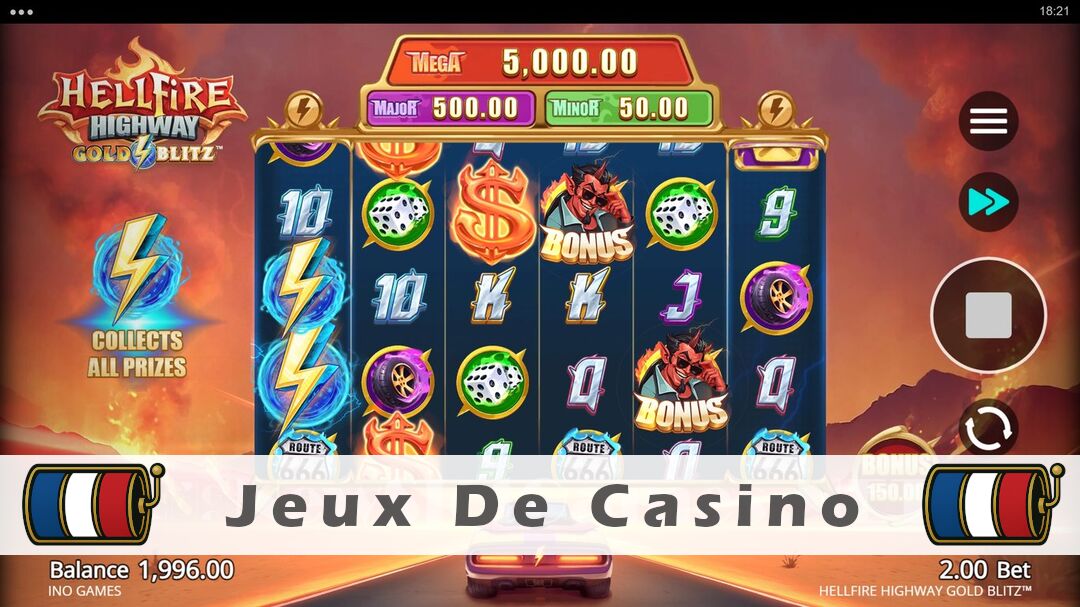 Démo de la machine à sous Hellfire Highway Gold Blitz Slot