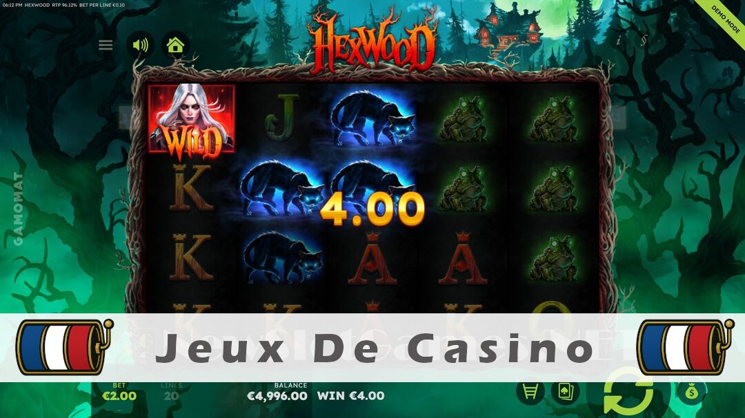 Démo de la machine à sous Hexwood Slot