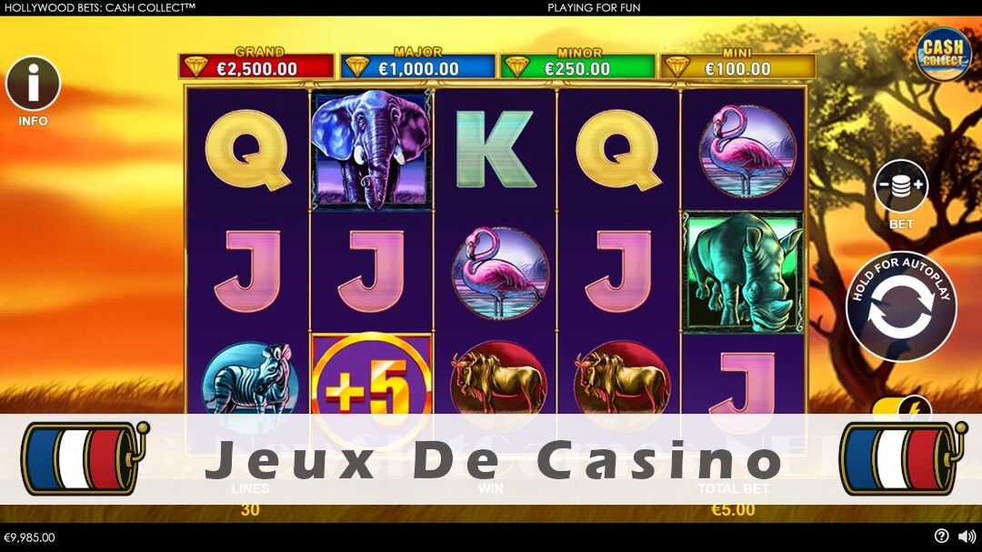 Démo de la machine à sous Hollywood Bets Cash Collect Slot