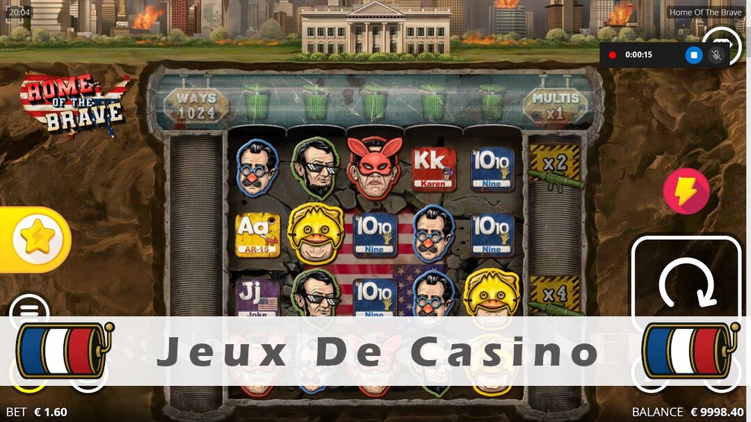 Démo de la machine à sous Home of the Brave Slot