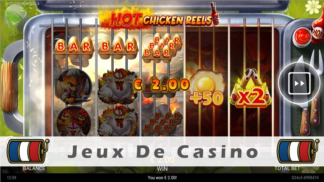 Démo de la machine à sous Hot Chicken Reels Slot