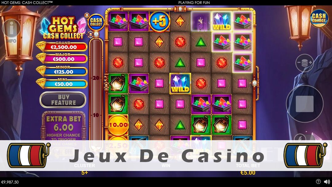 Démo de la machine à sous Hot Gems Cash Collect Slot