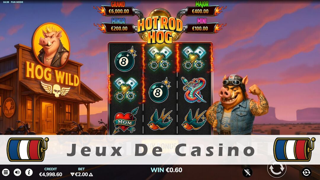 Démo de la machine à sous Hot Rod Hog Slot