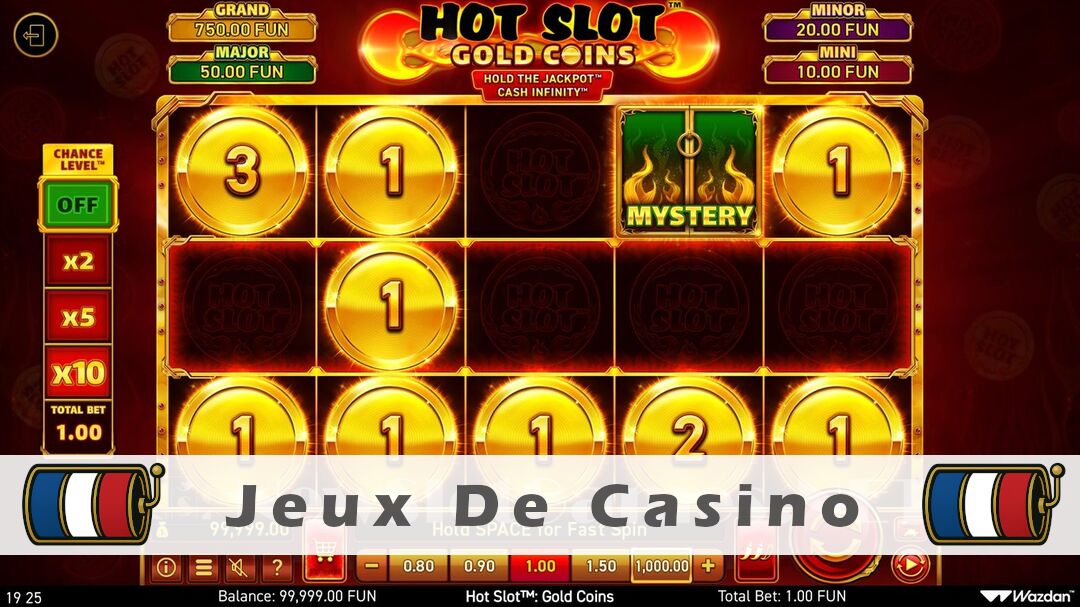 Démo de la machine à sous Hot Slot Gold Coins Slot