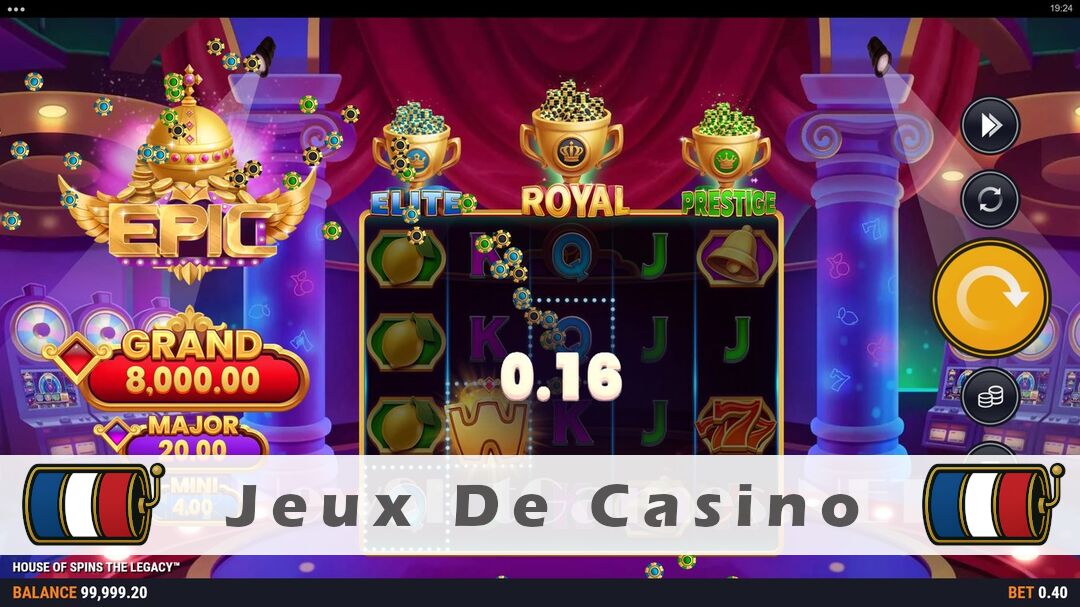 Démo de la machine à sous House of Spins the Legacy Slot