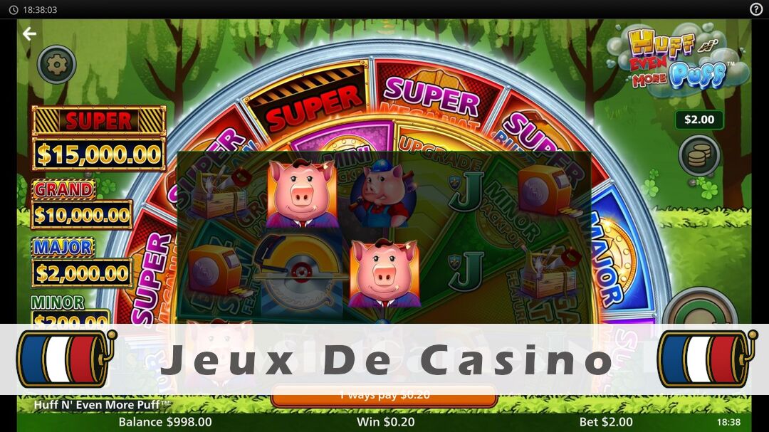 Démo de la machine à sous Huff N Even More Puff Slot