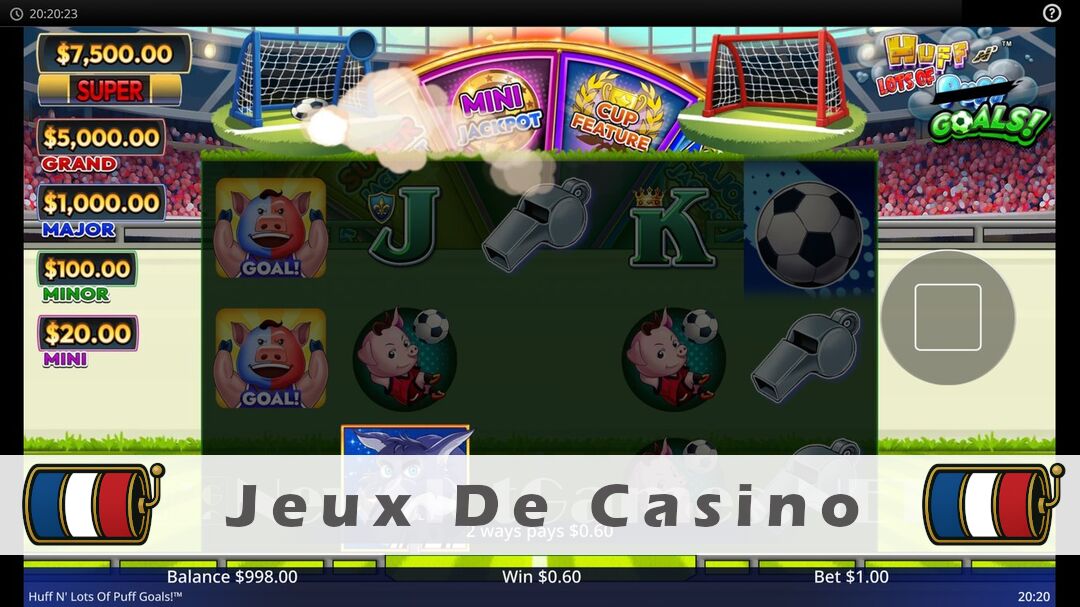 Démo de la machine à sous Huff N Lots of Goals Slot