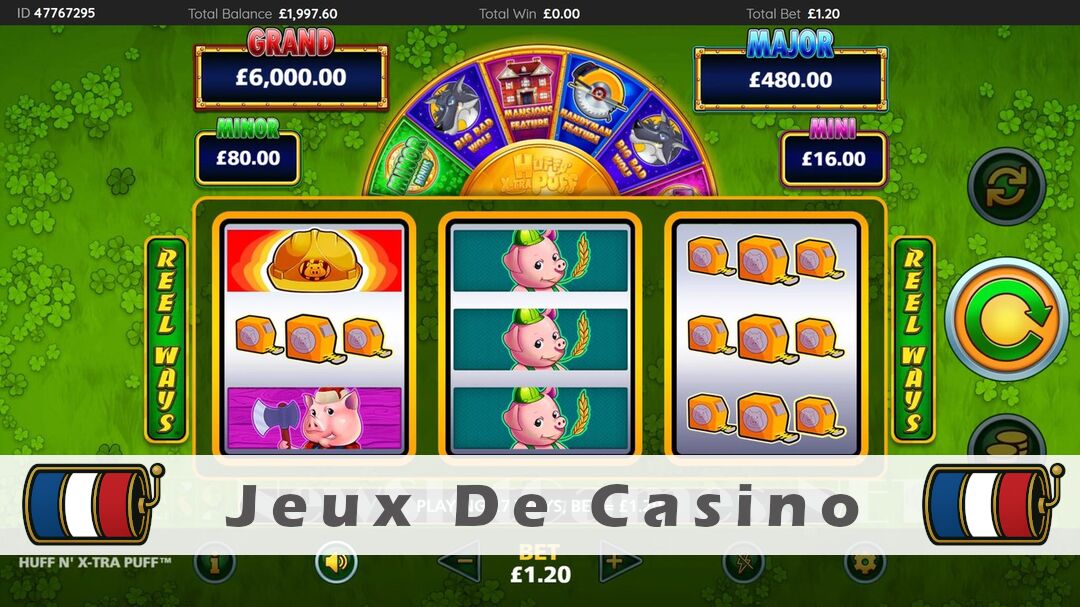 Démo de la machine à sous Huff N Xtra Puff Slot